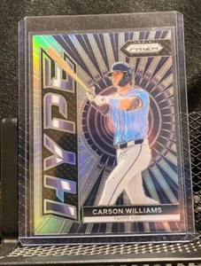 Carson Williams 2024 Prizm Hype Silver Prizm - Rays - Picture 1 of 2