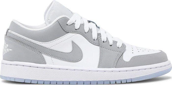 Jordan 1 Low White Wolf Grey W