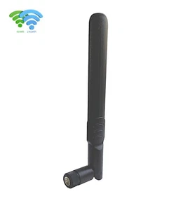 2.4G&5G Antenna 5dBi/90° foldable/16cm/SMA or RP-SMA e.g. WLAN Router or AP, BLE - Picture 1 of 9