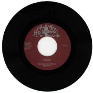 THE RED CALLENDAR SEXTETTE / ASHTON SAVOY "VOODOO c/w DENGA DENGA" 1954 R&B - Picture 1 of 2
