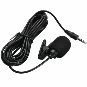 Bluetooth Vehicle Handsfree Audio External MIC 3.5mm Car Radio Stereo Microphone - Picture 1 of 12