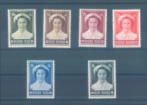 BELGIUM 1953 full MNH red cross set (CV $72 EUR65) - Picture 1 of 1