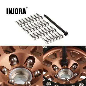 INJORA 30 Stück M2,5 M3 Metallschrauben für 1,9" 2,2" Felgen - Bild 1 von 4
