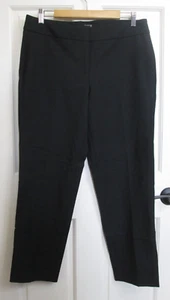 NWT Talbots Signature Black Dress Pants Womens Size 10 34x28.5 Stretch 44-32987 - Picture 1 of 6