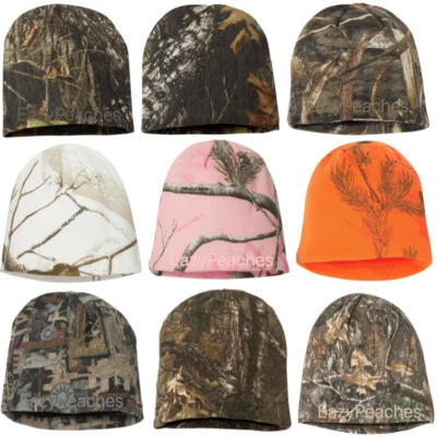 Outdoor Cap UNISEX Size Realtree AP Licensed CAMO Knit Skull Beanie Hunting Hat - Image 1 of 4