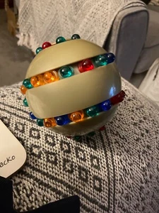 Rubiks Ball puzzle orb Vintage Ball Sphere Twist Toy Parker Brothers Rare - Picture 1 of 2
