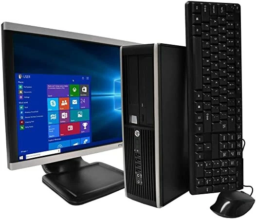 Cheap Windows 10 Desktop PC Full Setup 19" Bundle - 8GB RAM 120GB SSD - WiFi - Image 1 of 3