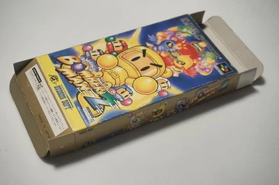 Super Famicom Super Bomberman 2 boxed Japan SFC game US Seller - Image 1 of 4