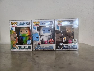 Funko Pop Myths - Big Foot 14, 15 and 16 - Image 1 of 4