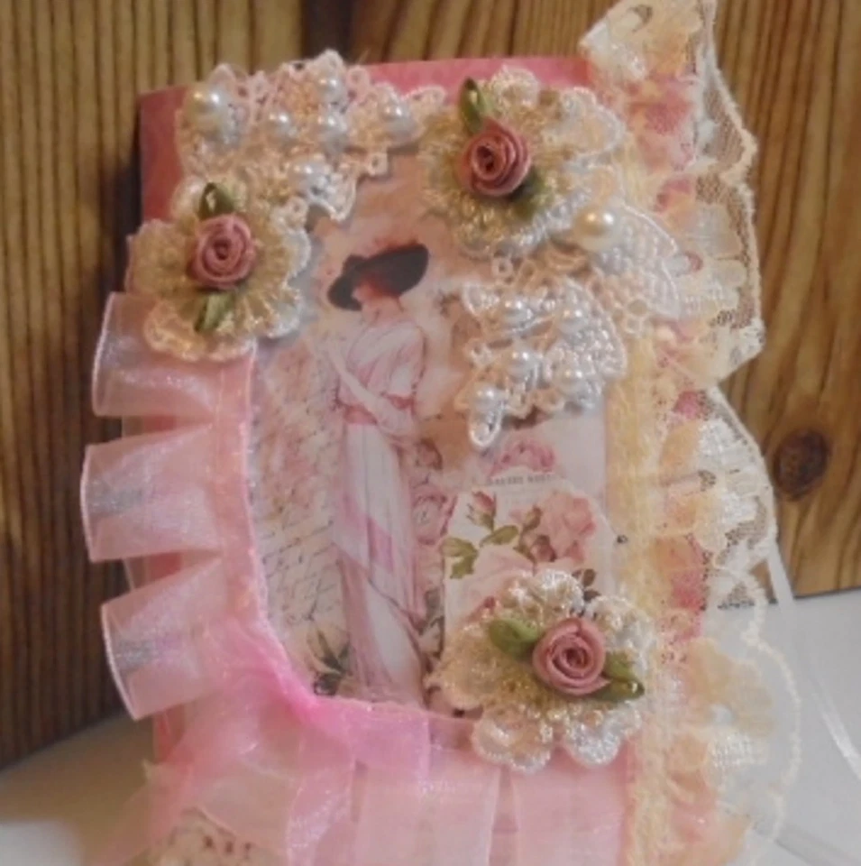 Shabby Chic, , Junk Journal,3 x 5 - Image 1 of 4