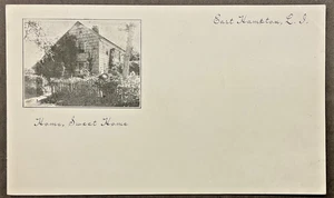 East Hampton Long Island NY Home Sweet Home Muchmore's Private Mailing Card - Picture 1 of 2