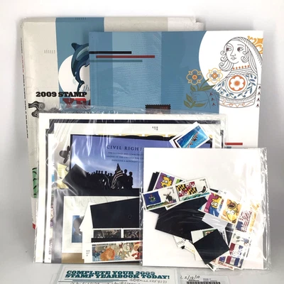 2009 USPS Stamp Yearbook w sealed Stamps and Mail-Use packet Mint - Image 1 of 4
