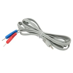 Massage Machine Electrode Lead Wires 2 In 1 Pin Socket Contact Electrode Le DW - Picture 1 of 12