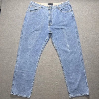 Vintage Tommy Hilfiger Jeans Mens 38x32 Relaxed Fit Denim Straight Leg 2000s - Image 1 of 4