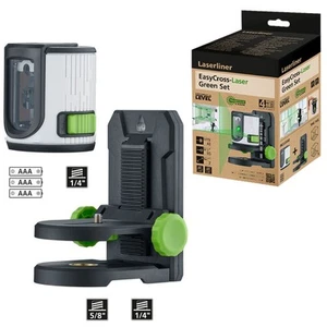 Laserliner EasyCross-Laser Green Set Láser Línea Cruzada - Imagen 1 de 6