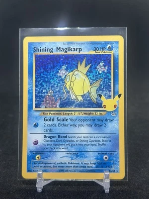 Shining Magikarp Holo 66/64 Pokemon Celebrations Classic Collection Card - Image 1 of 2