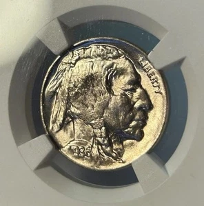 1936-D 5C BUFFALO Nickel NGC MS66 - Bright White Nice Luster - Picture 1 of 4