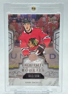 Upper Deck Ice Exquisite Collection 2019-20 Platinum Rookies /299 Kirby Dach RC - Foto 1 di 2