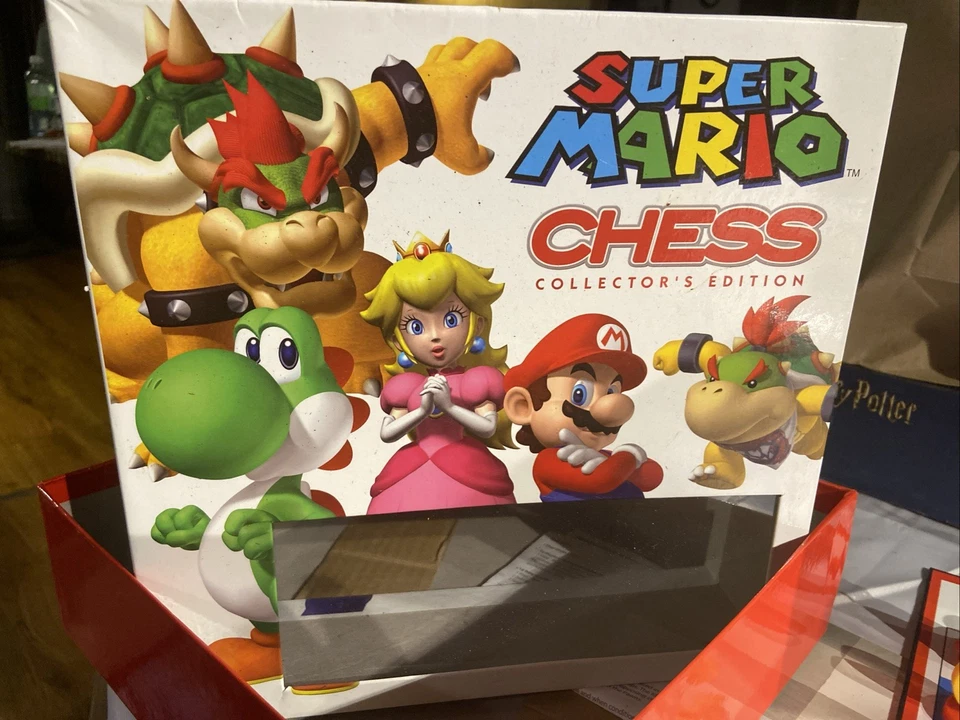 Juego de Ajedrez Nintendo Super Mario Bros Brothers Edición Coleccionista Foto 1 de 4