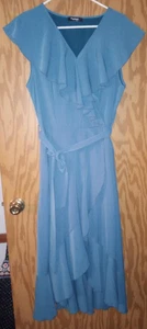 womens fashion dress size L light blue - Picture 1 of 2