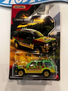 Ford Exploer 2025 Matchbox verde (#5) Jurassic World Rebirth - Imagen 1 de 1