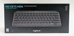 Logitech MX Keys Mini TKL Minimalist Wireless Illuminated Keyboard - Black - Picture 1 of 1