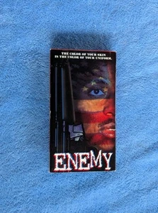 ENEMY VHS Tape 1998 Urban Action Thriller Richard Lasky Promo York Home Video - Picture 1 of 3