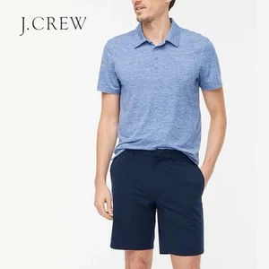 Neu ohne Etikett J. Crew Herren 9" Tech Shorts 32 marineblau $ 80 feuchtigkeitsableitend leicht UPF Golf Reisen - Bild 1 von 13