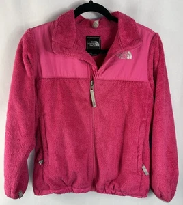 Chaqueta polar con cremallera The North Face Denali para niñas talla grande rosa - Imagen 1 de 6