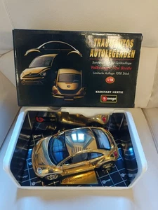 Burago Gold 143/1000 VW Beetle Bburago Hot Wheels Polistil  Politoys Mebetoys  - Foto 1 di 9
