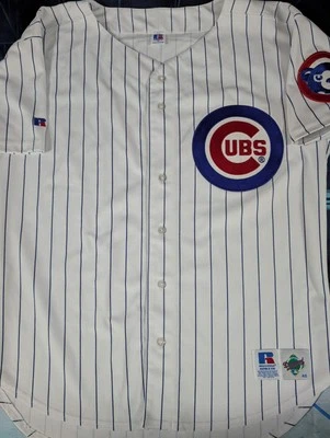 Camiseta deportiva de béisbol vintage MLB Rawlings auténtica de los Chicago Cubs Sammy Sosa, talla 48 Foto 1 de 4