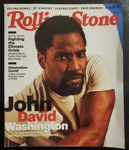 ROLLING STONE Magazine Issue 1350 April 2021 John David Washington - Pre-owned - Picture 1 of 1