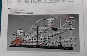 Spacerail Roller Coaster - Marble Race Run Track Ball Set, modello 233-8G🥷🛣️☄️ - Foto 1 di 7