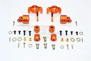 GPM MJ019021/5D ALU FRONT C-HUB & KNUCKLE 5 DEG CASTER AXIAL RR10 WRAITH SMT10 - Picture 1 of 9
