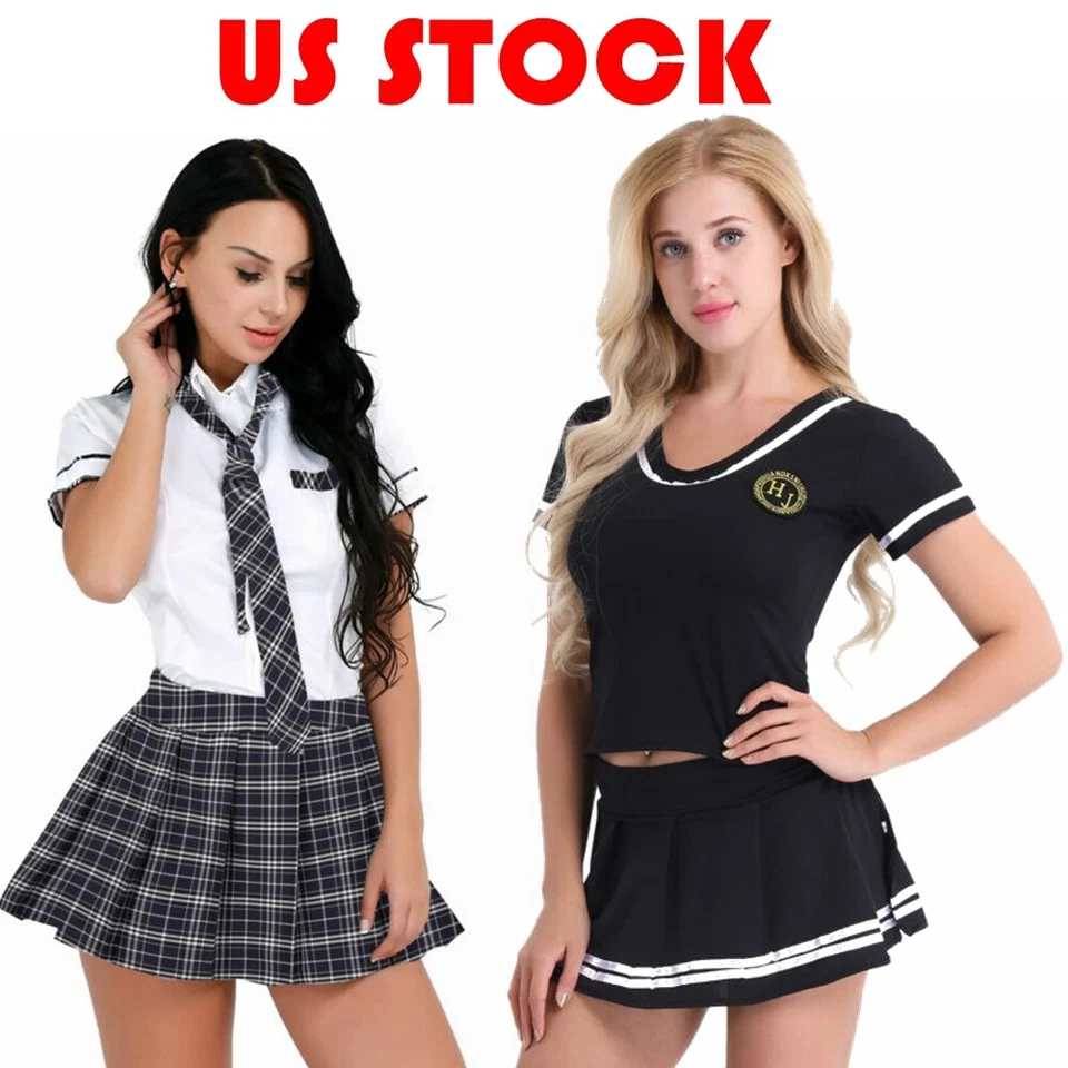 Mujeres Colegiala Japonesa Lencería Traje Juegos con disfraces Vestido Elegante Disfraz Halloween Foto 1 de 1