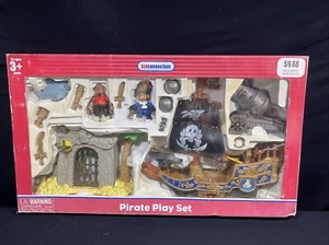 Toy Pirate Ship Vintage Kid Connection Play Set Pirates - Picture 1 of 14