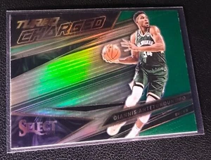 2022-23 Panini Select #10 Turbocharged Green Prizm Giannis Antetokounmpo - Bild 1 von 2