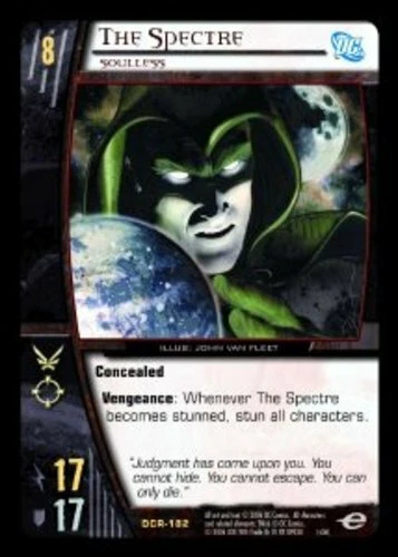 VS System: The Spectre, Soulless [Played] DC Infinite Crisis TCG CCG Classic Mar - Image 1 of 1