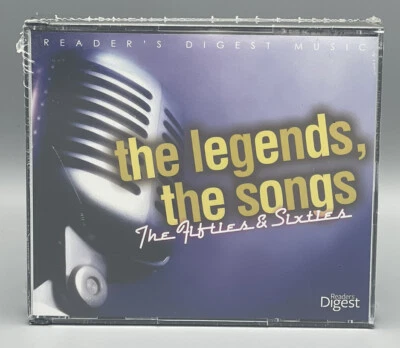 NEW SEALED The LEGENDS THE SONGS Fifties & Sixties 2010 4 CD Set Readers Digest - Image 1 of 4
