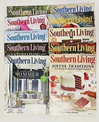 Southern Living Magazine 2022 Full Year 10 Issues - Image 1 of 4