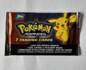 Pokemon Topps Advanced Booster Pack Vintage - Sigillato, mai aperto - Foto 1 di 2
