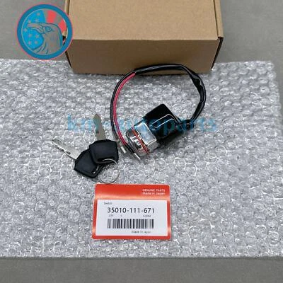 New Ignition Key Switch For Honda CT90 CL70 CL90 CB125 CL100 CL100S CL125 XL100 Foto 1 de 4