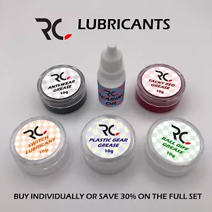 RC Grease & Oil - Anti Wear, Plastic Gears, Ball Diff, Switch Lube, Bearing Oil - Picture 1 of 10