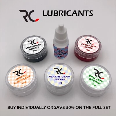RC Grease & Oil - Anti Wear, Plastic Gears, Ball Diff, Switch Lube, Bearing Oil - Image 1 of 3