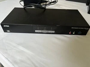Aten KVMP Switch Dual Display USB 3.0 DisplayPort 4K CS1942DP - Picture 1 of 8