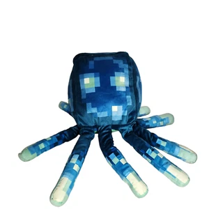 Almohada Minecraft Tierra Glow Calamar 19 pulgadas Brillo en la Oscuridad Peluche Mojang - Imagen 1 de 7