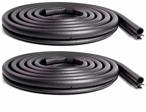 1984-1996 Jeep Cherokee & Comanche front or rear door weatherstrip seals, pair - Foto 1 di 2