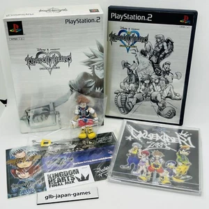 PS2 KINGDOM HEARTS FINAL MIX Platinum Limited w/ Figure PlayStation2 From Japan - Picture 1 of 13