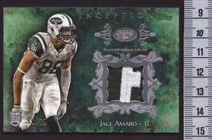 Jace Amaro 2014 Topps Inception Rookie Patch Relic GREEN #RP-JR Jets RC 50/75 - Bild 1 von 7
