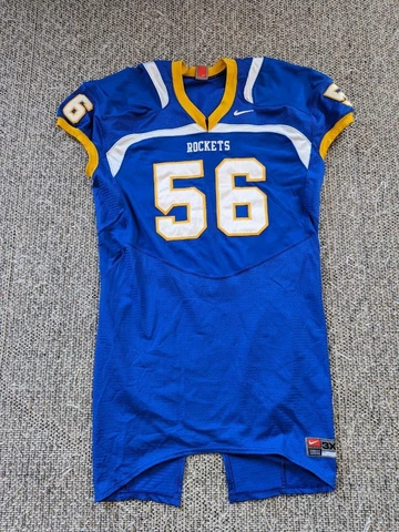 vintage GAME USED jersey NIKE toledo rockets 3XL made in USA football Cover